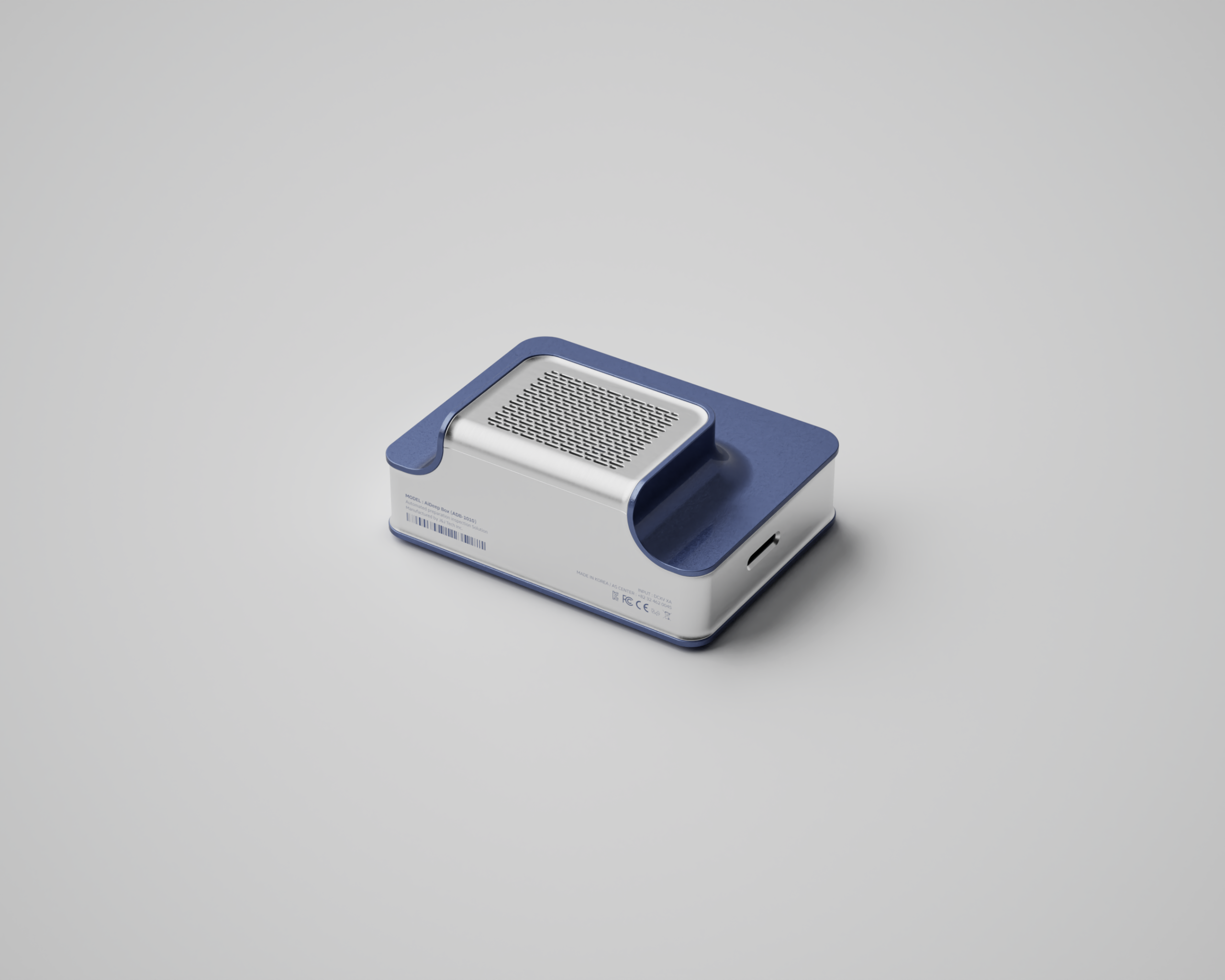 제약 조제 검사 시스템, AI 기반 준비 검사 장치 디자인 by Nubrid, AI-based pharmaceutical preparation inspection system design by Nubrid.